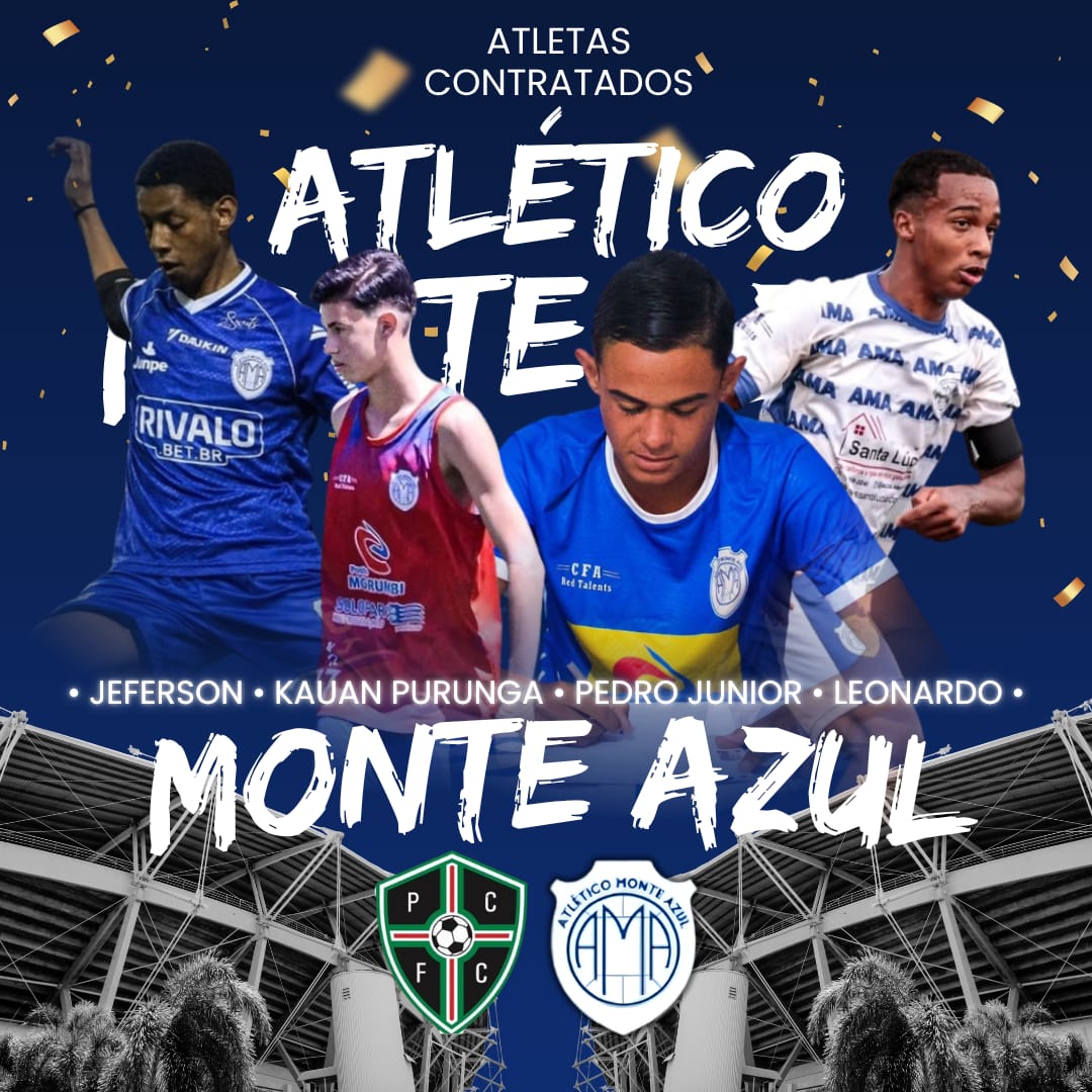 Atletas do Passe Certo Sul assinam com o Atlético Monte Azul para o Paulista 2026