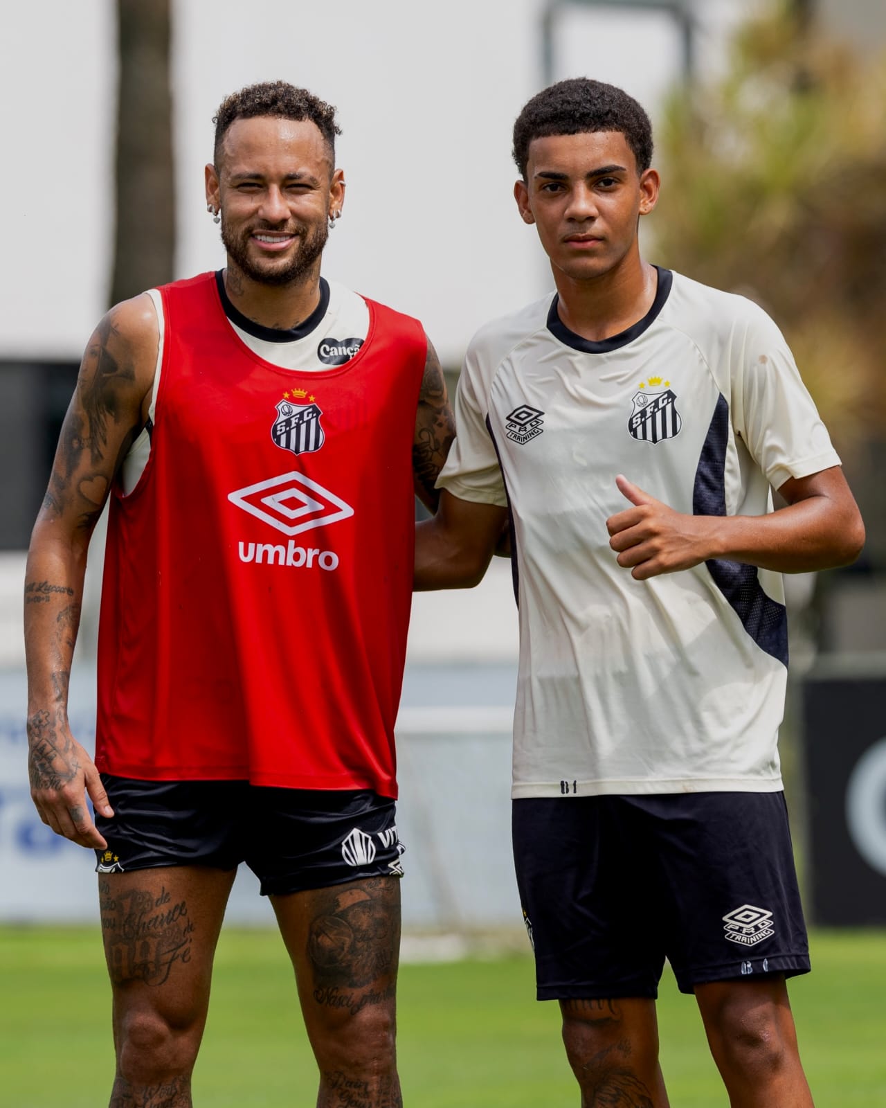 Jovem talento do Passe Certo inicia trajetória no profissional do Santos FC